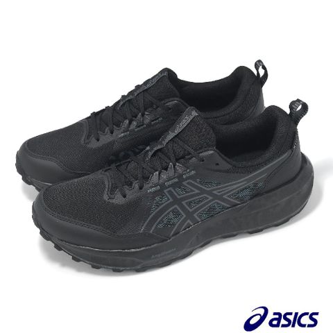 越野跑鞋 GEL-Sonoma 8 GTX 男鞋 黑 防水 抓地 全黑 戶外 運動鞋 1011B977002