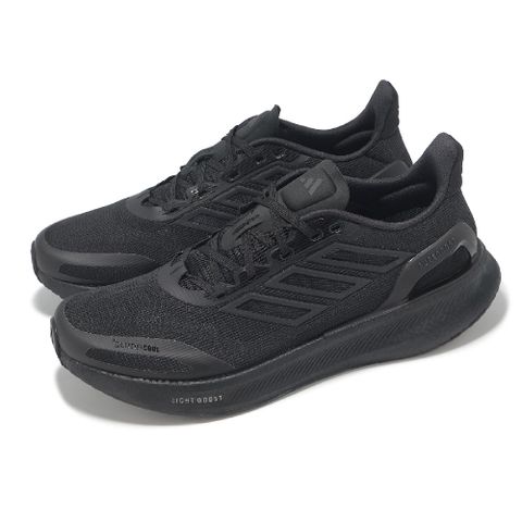 慢跑鞋 Pureboots 5 Climacool 男鞋 女鞋 黑 透氣 排汗 運動鞋 JS5061