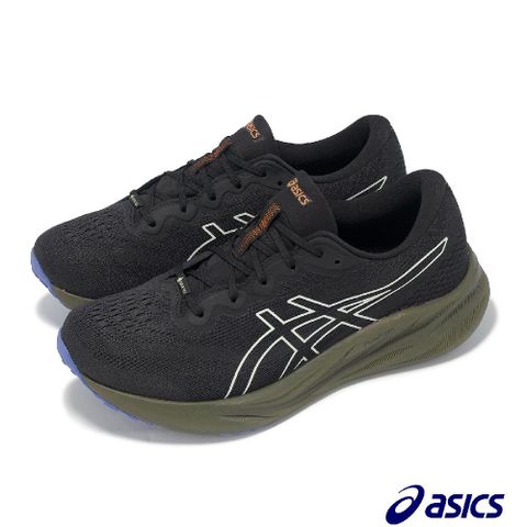 慢跑鞋 GEL-Pulse 15 GTX 男鞋 黑 綠 防水 緩衝 運動鞋 亞瑟士 1011B781003