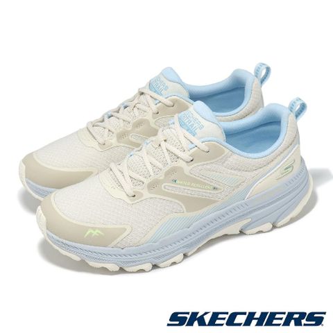 越野跑鞋 Go Run Trail Altitude 2.0 寬楦 女鞋 米 藍 防潑水鞋面 緩衝 129533WNTBL