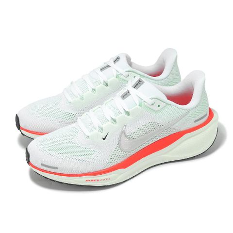 慢跑鞋 Air Zoom Pegasus 41 男鞋 白 銀 小飛馬 氣墊 路跑 反光 FD2722-115