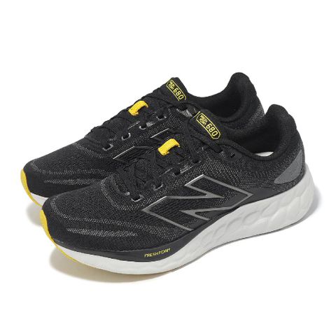 慢跑鞋 Fresh Foam 680 V8 4E 超寬楦 男鞋 黑 灰 緩衝 運動鞋 NB M680CB8-4E