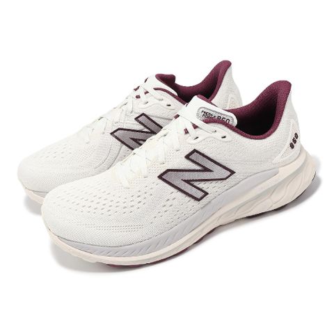慢跑鞋 Fresh Foam X 860 V13 4E 男鞋 超寬楦 白 紅 緩震 運動鞋 NB M86013S-4E