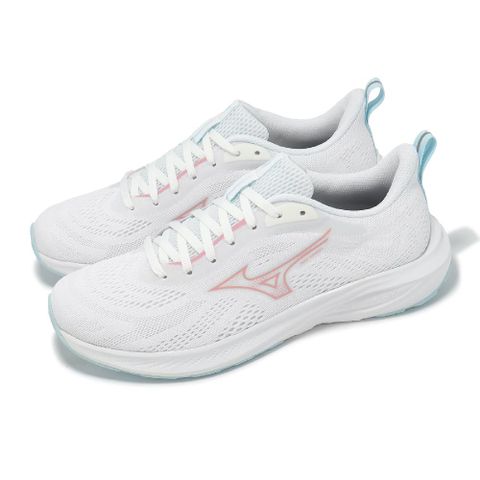 慢跑鞋 Enerzy RunnerZ 2 女鞋 白 粉紅 緩衝 輕量 運動鞋 美津濃 K1GA2511-22