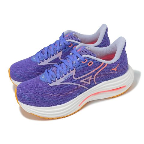 慢跑鞋 Wave Rider 29 超寬楦 女鞋 紫 白 波浪片 運動鞋 美津濃 J1GD2506-27