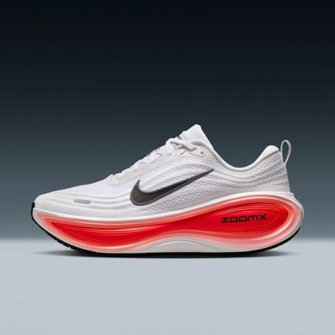 Nike Vomero Plus HV8150-100 男 慢跑鞋 運動鞋 路跑 緩震 厚底 白 橘紅