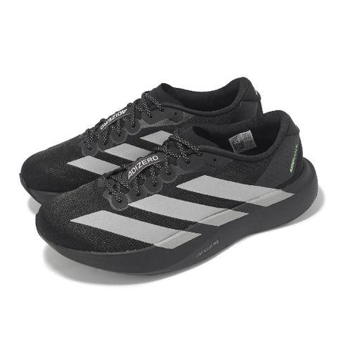 慢跑鞋 Adizero Evo SL M 男鞋 黑 灰 緩震 運動鞋 愛迪達 KJ1365