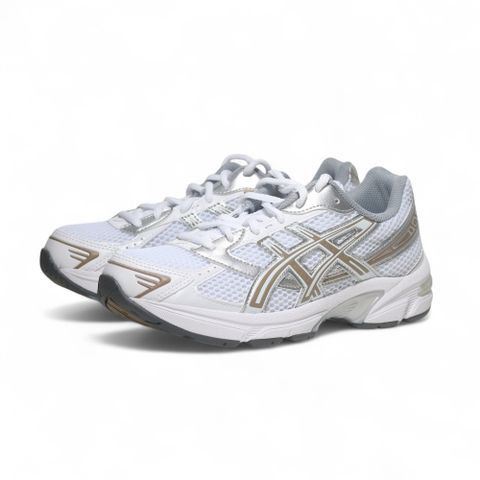 ASICS 慢跑鞋 GEL-1130 白銀 金 復古 運動 情侶鞋 男女 1203A609104