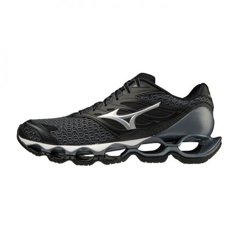 Mizuno Wave Prophecy 11 S [J1GC224904] 男 慢跑鞋 運動 專業 路跑 避震 黑 銀