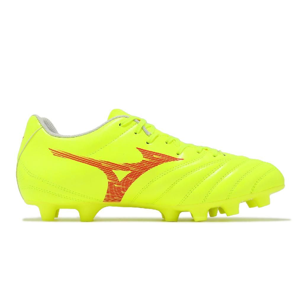 MIZUNO 美津濃   足球鞋 Monarcida Neo III Select Wide 男鞋 寬楦 黃 人工草皮 P1GA2425-45