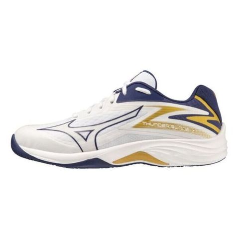 Mizuno Thunder Blade Z [V1GA237043] 男女 排球鞋 運動 訓練 止滑 緩震 白藍黃