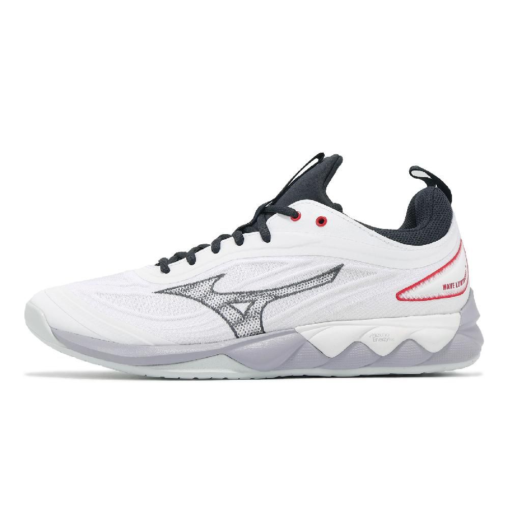 MIZUNO 美津濃 排球鞋 Wave Luminous 3 男鞋 白 灰 緩衝 襪套 室內運動 羽排鞋 V1GA2420-21