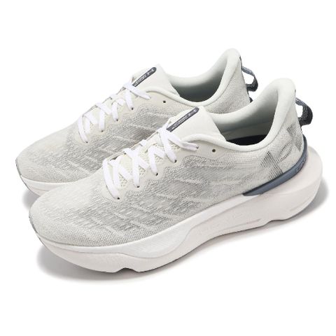 Under Armour 安德瑪 慢跑鞋 Infinite Pro Breeze 男鞋 白 灰 厚底 緩衝 輕量 運動鞋 UA 3027187302