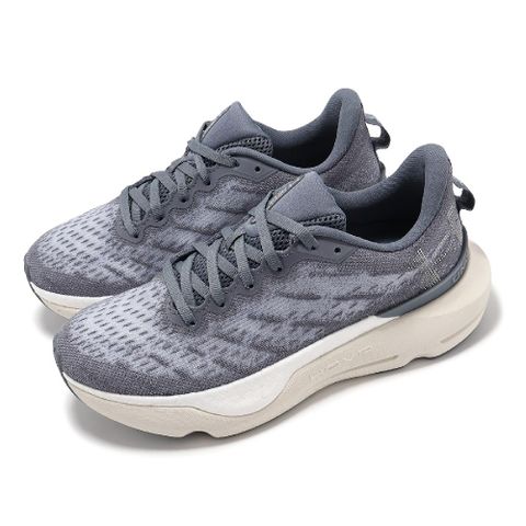 Under Armour 安德瑪 慢跑鞋 Infinite Pro Breeze 女鞋 灰 紫 厚底 緩衝 輕量 運動鞋 UA 3027197100