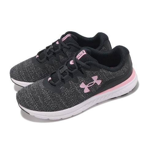 Under Armour 安德瑪 慢跑鞋 W Charged Impulse 3 Knit 女鞋 灰 白 網眼 緩衝 運動鞋 UA 3026686104