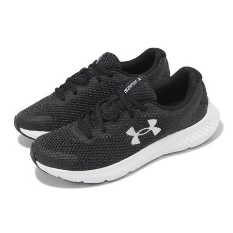 Under Armour Under Armour 安德瑪 慢跑鞋 W Charged Rogue 3 女鞋 黑 銀 白 運動鞋 UA 3024888001