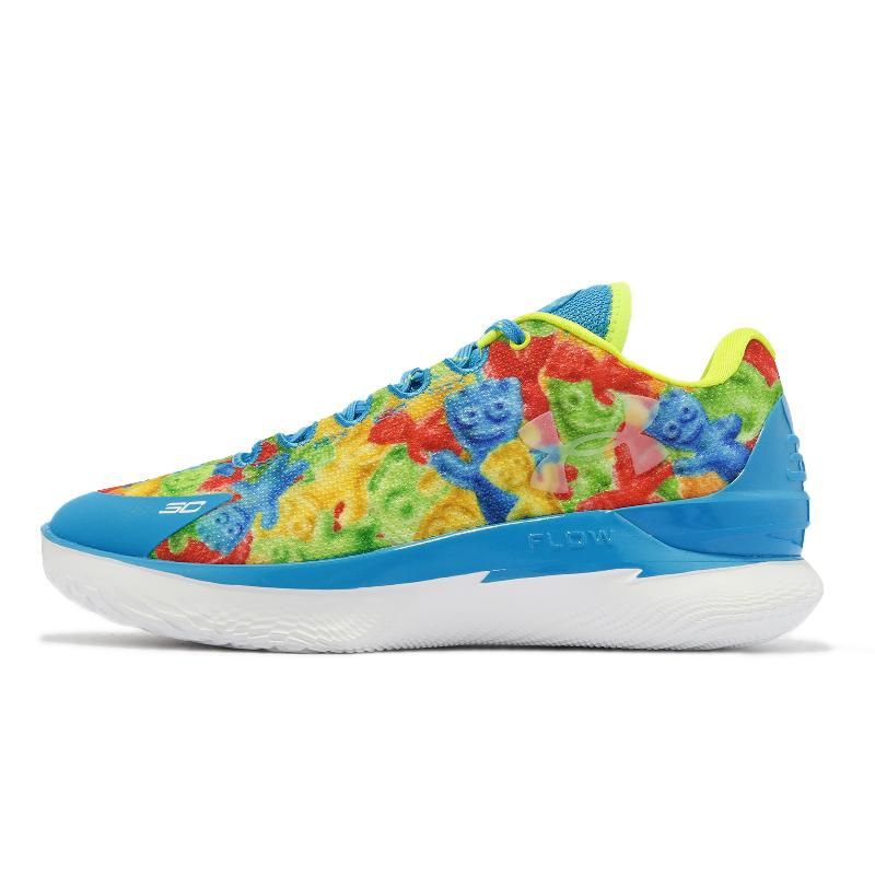 Under Armour 籃球鞋Curry 1 Low Flotro 男鞋彩色軟糖Sour Then Sweet