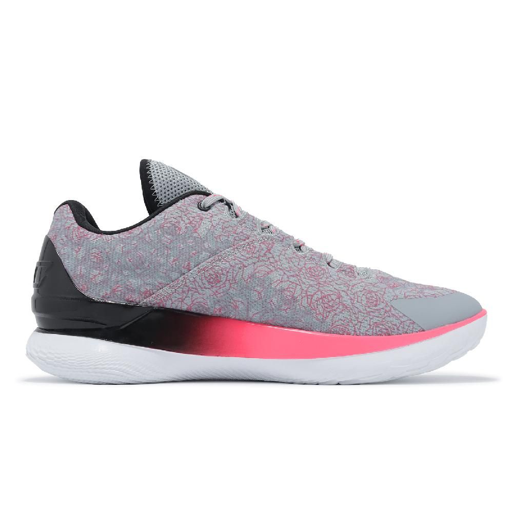 Under Armour 安德瑪籃球鞋Curry 1 Low Flotro NM2 男鞋灰粉輕量Flow