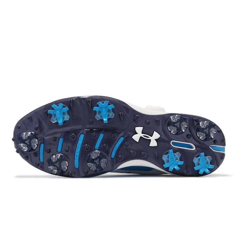 Under Armour 安德瑪安德瑪高爾夫球鞋Drive Pro BOA 男鞋寬楦白