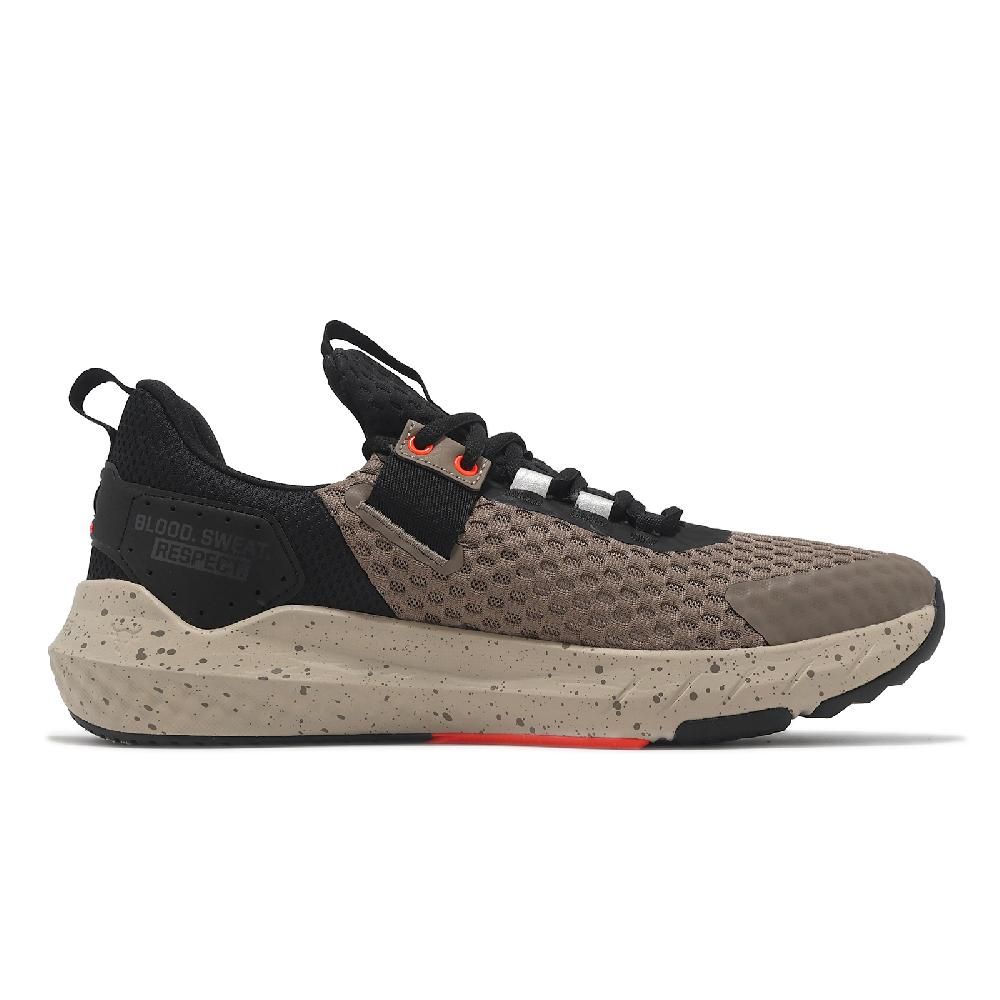 Under Armour  安德瑪 訓練鞋 Project Rock BSR 4 UFC 男鞋 棕 黑 緩衝 抓地 運動鞋 UA 3027347200