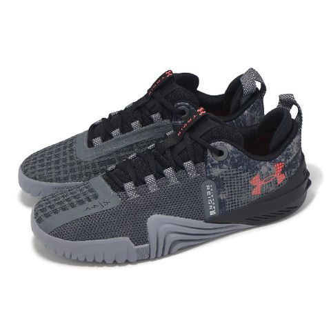 Under Armour 安德瑪 訓練鞋 Tribase Reign 6 Q1 男鞋 灰 藍 緩衝 支撐 運動鞋 3027352400