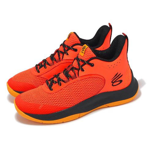 Under Armour Under Armour 安德瑪 籃球鞋 3Z6 男鞋 紅 黑 黃 抗撕裂 緩震 Curry子系列 UA 3025090600