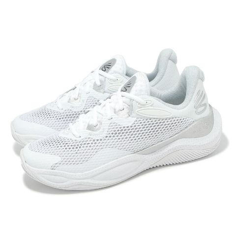 Under Armour Under Armour 安德瑪 籃球鞋 Curry Splash 24 AP 男鞋 白 緩衝 咖哩子系列 全白 運動鞋 UA 3027262103