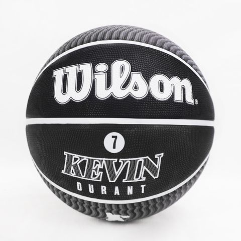 Wilson NBA Durant [WZ4006001] 籃球 7號 球員 耐磨 橡膠 室外 籃網 黑灰