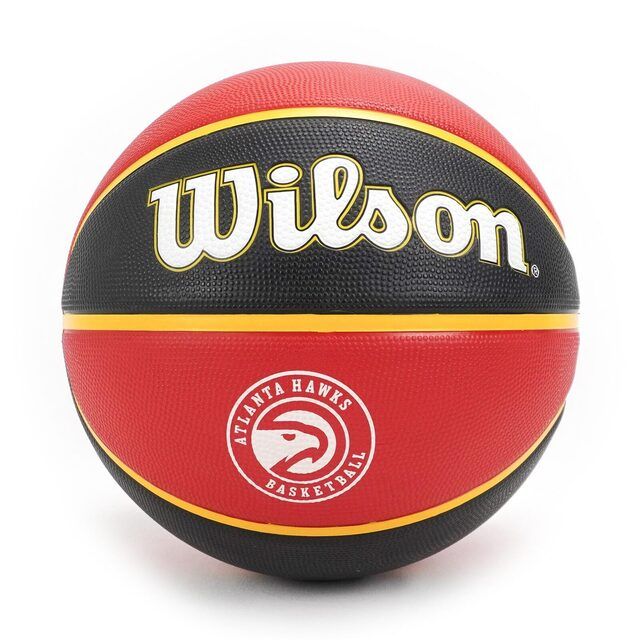 WILSON  NBA Team [WTB1300XBATL] 籃球 7號 隊徽球 耐磨 橡膠 室外 老鷹隊