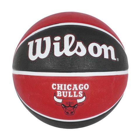 WILSON NBA Team [WTB1300XBCHI] 籃球 7號 隊徽球 耐磨 橡膠 室外 公牛隊