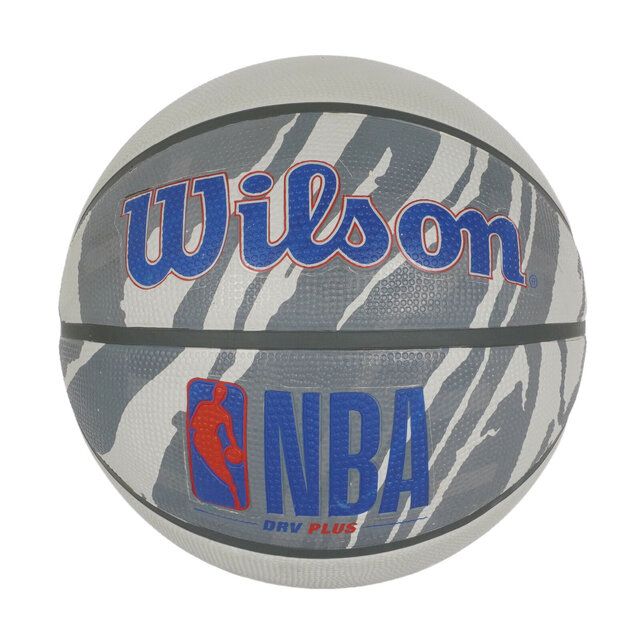 WILSON  NBA DRV Plus [WTB9202] 籃球 7號 耐磨 橡膠 室外 抓地力強 火紋灰