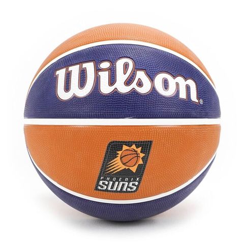 WILSON NBA Team [WTB1300XBPHO] 籃球 7號 隊徽球 耐磨 橡膠 室外 太陽隊