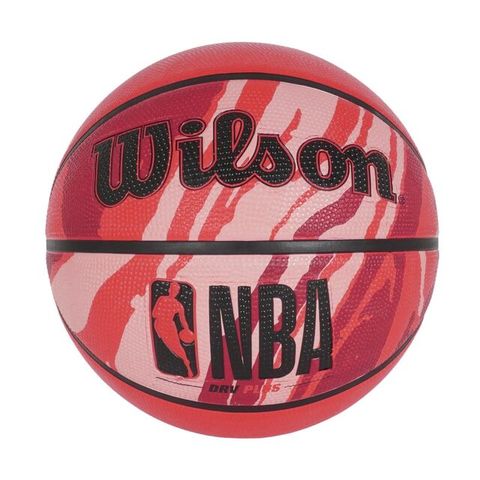 WILSON NBA DRV Plus [WTB9203] 籃球 7號 耐磨 橡膠 室外 抓地力強 火紋紅