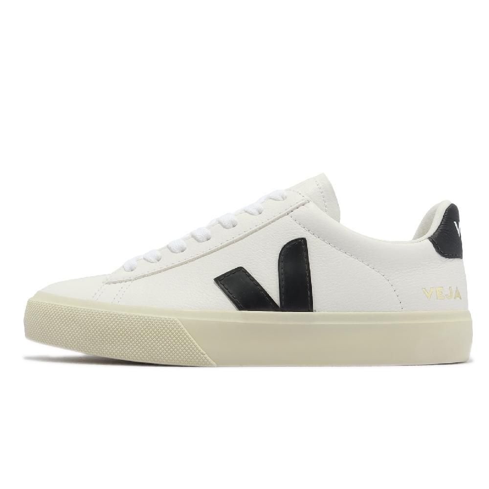 VEJA  休閒鞋 Campo Chromefree Leather 白 黑 女鞋 經典款 小白鞋 百搭 CP0501537A