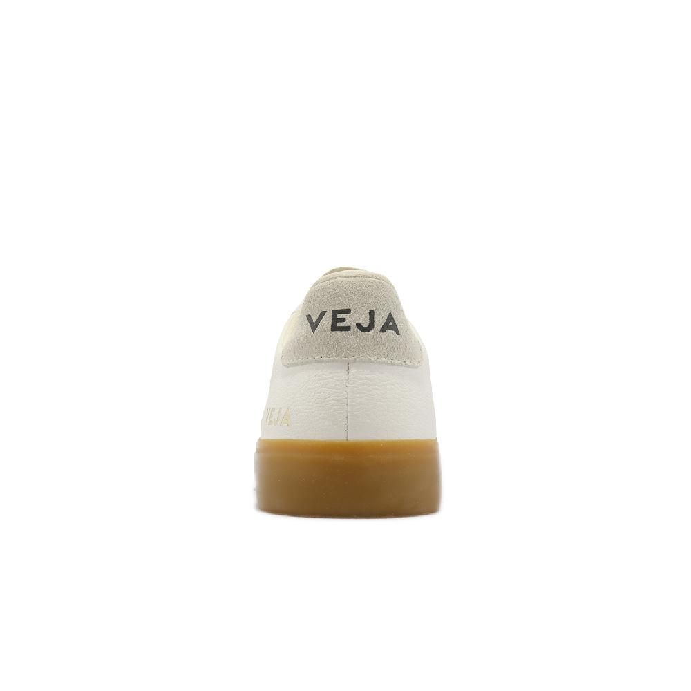 VEJA  休閒鞋 Campo Chromefree Leather 女鞋 白 灰 皮革 小白鞋 膠底 經典款 CP0503147A