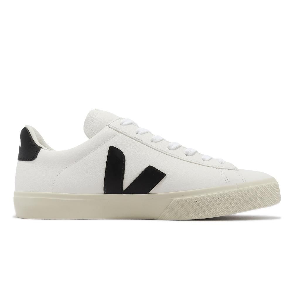 VEJA  休閒鞋 Campo Chromefree Leather 男鞋 白 黑 奶油底 法國小白鞋 百搭 CP0501537B