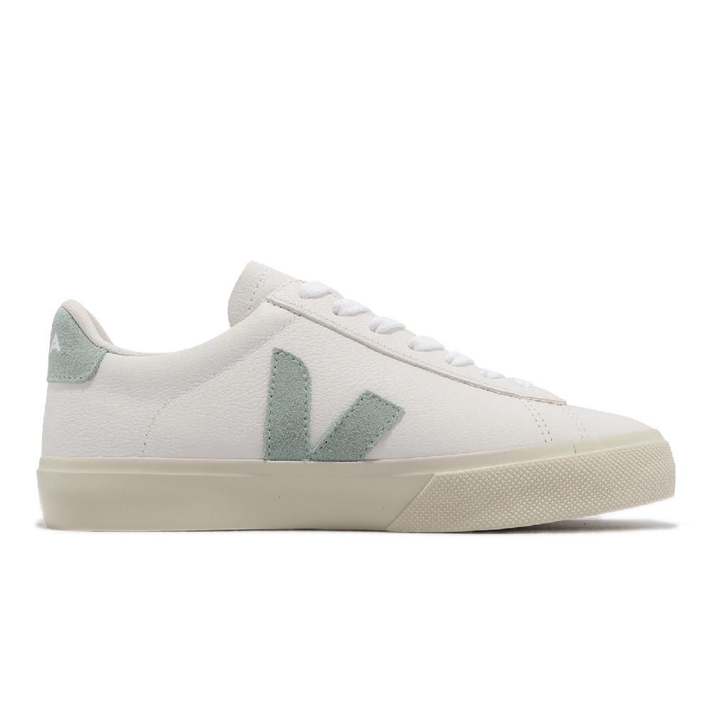 VEJA  休閒鞋 Campo Chromefree Leather 女鞋 白 水藍 奶油底 小白鞋 CP0502485A