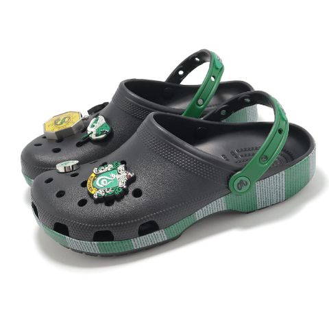 Crocs 卡駱馳 洞洞鞋 Slytherin Classic Clog 男鞋 女鞋 黑綠 史萊哲林 哈利波特 休閒鞋 21052790H