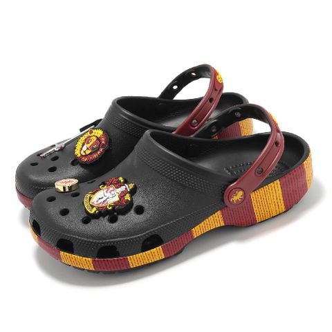 Crocs 卡駱馳 洞洞鞋 Gryffindor Classic Clog 男鞋 女鞋 黑紅 葛蘭分多 哈利波特 休閒鞋 21055390H