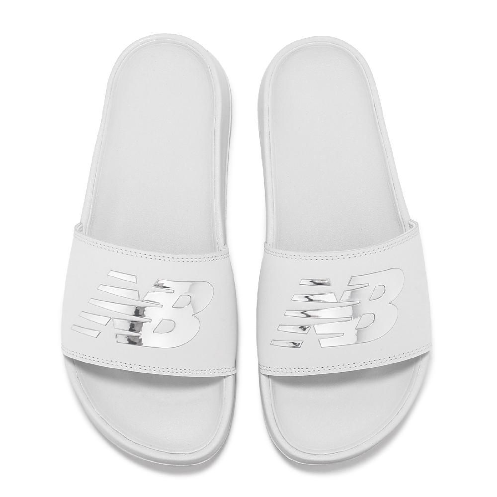 New Balance 紐巴倫 拖鞋 200 女鞋 灰 銀 緩衝 運動拖鞋 一片拖 涼拖鞋 NB SWM200U3-B