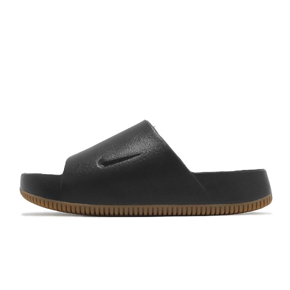 NIKE 耐吉 拖鞋 Calm Slide 男鞋 女鞋 黑 膠底 微厚底 踩屎感 運動拖鞋 舒適 Q彈 FD4116-003