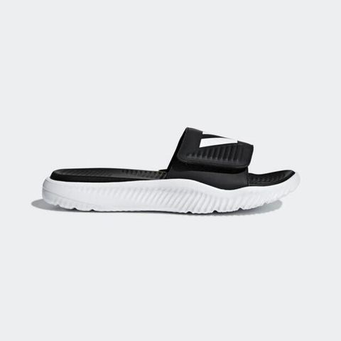 adidas 愛迪達 Adidas Alphabounce Slide BA8775 男鞋 運動 休閒 涼鞋 拖鞋 愛迪達 黑白