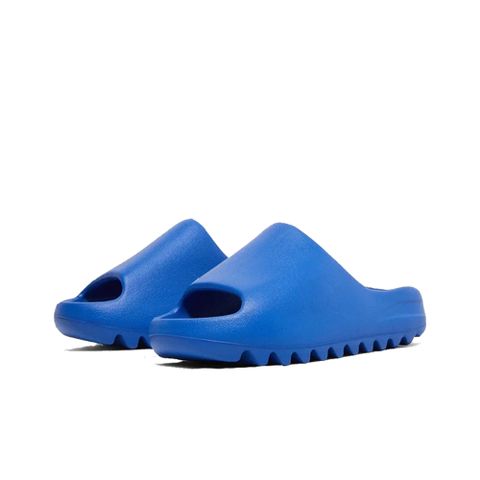 ADIDAS 愛迪達 Yeezy Slide Azure 克萊茵藍 拖鞋 防水 舒適 休閒鞋 男鞋 ID4133