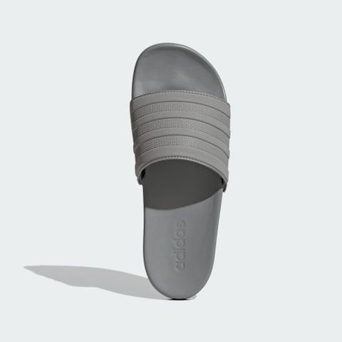 adidas 愛迪達 ADILETTE COMFORT Slipper 中 拖鞋 灰色-ID3404