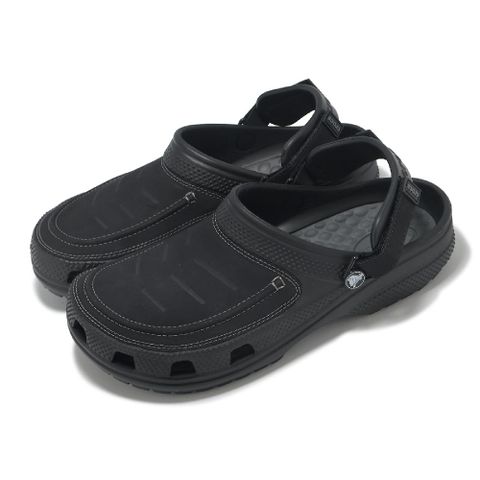 Crocs 卡駱馳 洞洞鞋 Yukon Vista II LR Clog M 男鞋 黑 灰 尤肯 克駱格 休閒鞋 2076890DD