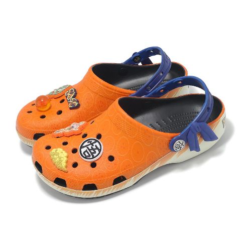 Crocs 卡駱馳 洞洞鞋 Dragon Ball Z Classic 男女鞋 橘藍 悟空 Goku 七龍珠Z 21082690H