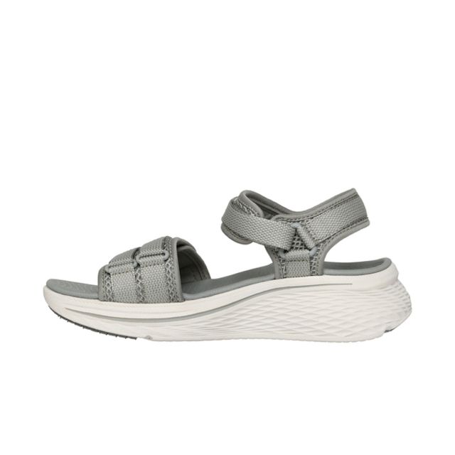 SKECHERS 斯凱奇 Skechers Max Cushioning Elite [141617OLV女] 運動休閒涼鞋 舒適 灰綠
