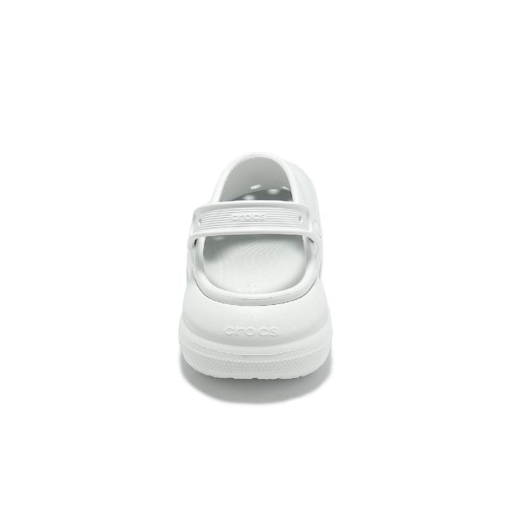 Crocs 卡駱馳 洞洞鞋 Crush Clog 男鞋 女鞋 泡芙克駱格 月光灰 厚底 增高 休閒鞋 卡駱馳 2075211NK
