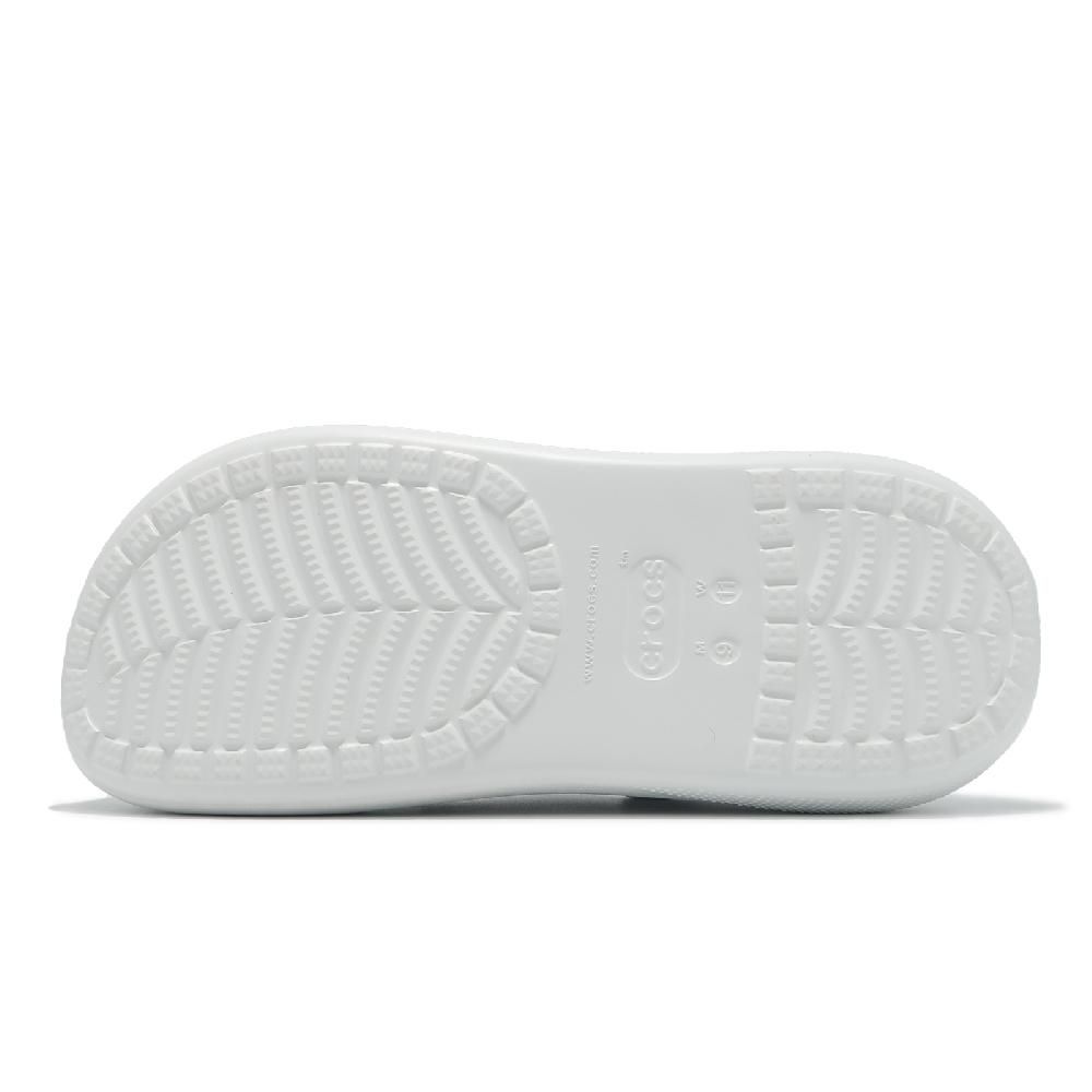 Crocs 卡駱馳 洞洞鞋 Crush Clog 男鞋 女鞋 泡芙克駱格 月光灰 厚底 增高 休閒鞋 卡駱馳 2075211NK