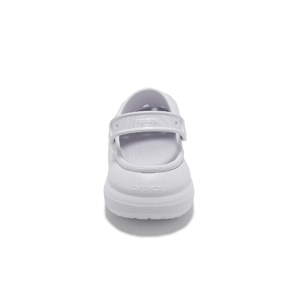 Crocs 卡駱馳 洞洞鞋 Crush Clog 男鞋 女鞋 泡芙克駱格 霜紫色 灰 厚底 增高 休閒鞋 卡駱馳 2075215BO
